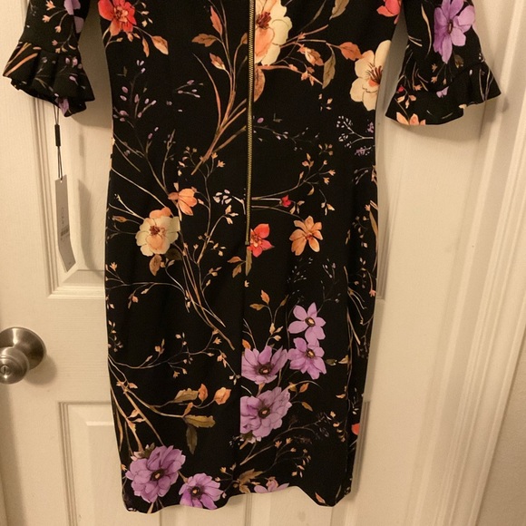 Floral Calvin Klein Dress size 4 - Picture 9 of 10